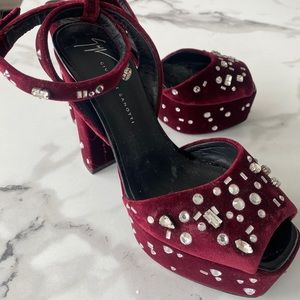 Burgundy Giuseppe Zanotti